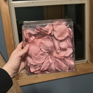 EUC Light Pink/Dusty Rose Fake Petals
